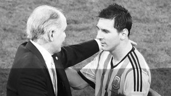 El mensaje de Messi para Sabella: Fue un placer compartir tanto con vos