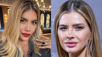 Acusan a la China Suárez de copiarle un vestido a Wanda Nara las imágenes que desataron el escándalo