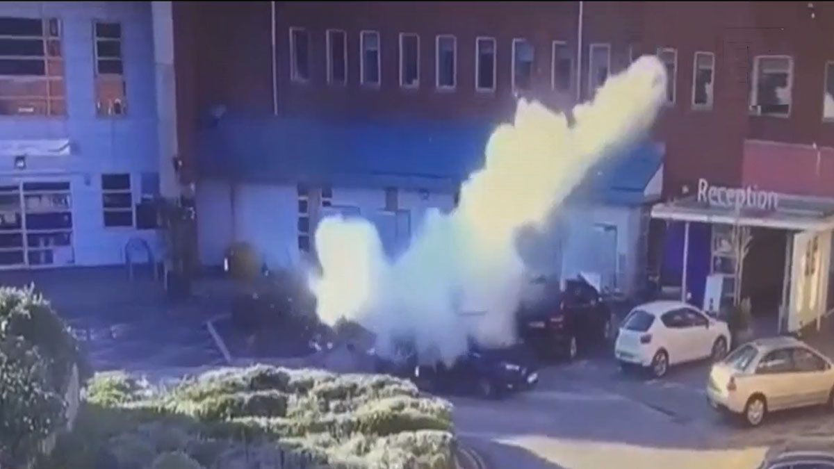 Ataque suicida en Liverpool (Foto: Captura de TV)