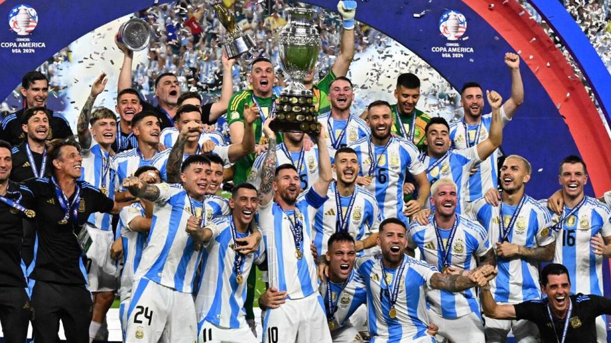 Argentina venció a Colombia y ganó la Copa América 2024.