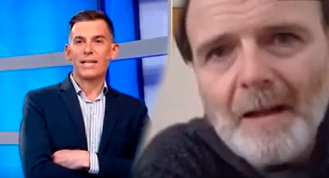 Luis Machín se enojó por esperar 40 minutos para salir al aire y lo que iba a ser una nota terminó muy mal