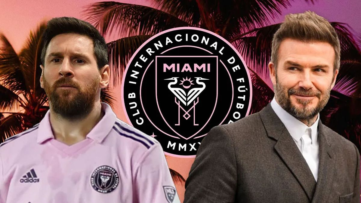 Lionel Messi y David Beckham, las estrellas de fútbol que suben las acciones del Inter Miami y la MLS. (Foto archivo)