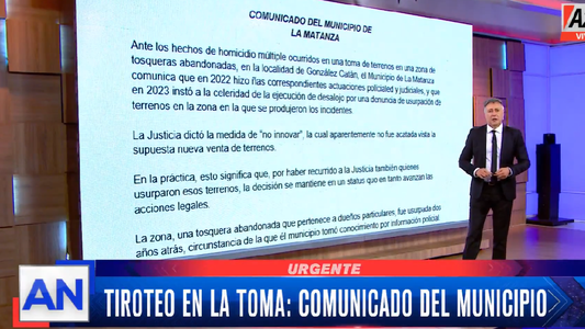Qué dijo el municipio de La Matanza luego del tiroteo que dejó 5 muertos