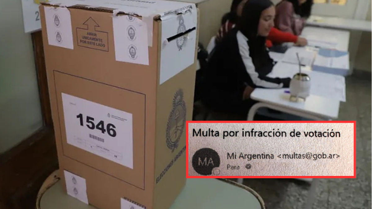 Alertan por una estafa con correos falsos sobre supuestas multas por no votar