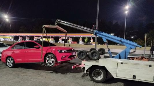 Autos de película, un punto de encuentro y dron: corrían picadas en General Paz y subían todo a redes