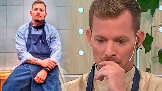 El chef Santiago del Azar quebró en llanto en vivo por una pregunta personal de Carmen Barbieri