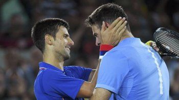 Djokovic llenó de elogios a Del Potro: “Tiene un gran juego pero al mismo tiempo muestra buenos valores”
