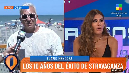 El enojo de Flavio Mendoza tras ser denunciado por una polémica foto con su hijo