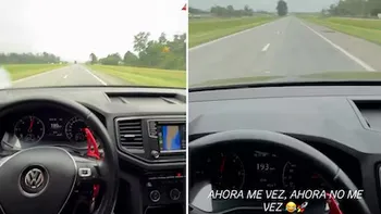 Se filmó manejando a casi 200 km/h y lo publicó: qué sanción le espera