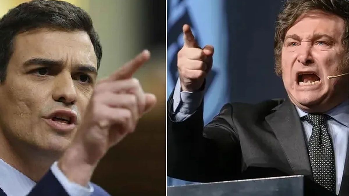 El gobierno de Pedro Sánchez y una advertencia para Javier Milei. (foto: Gentileza Tiempo de SJ)