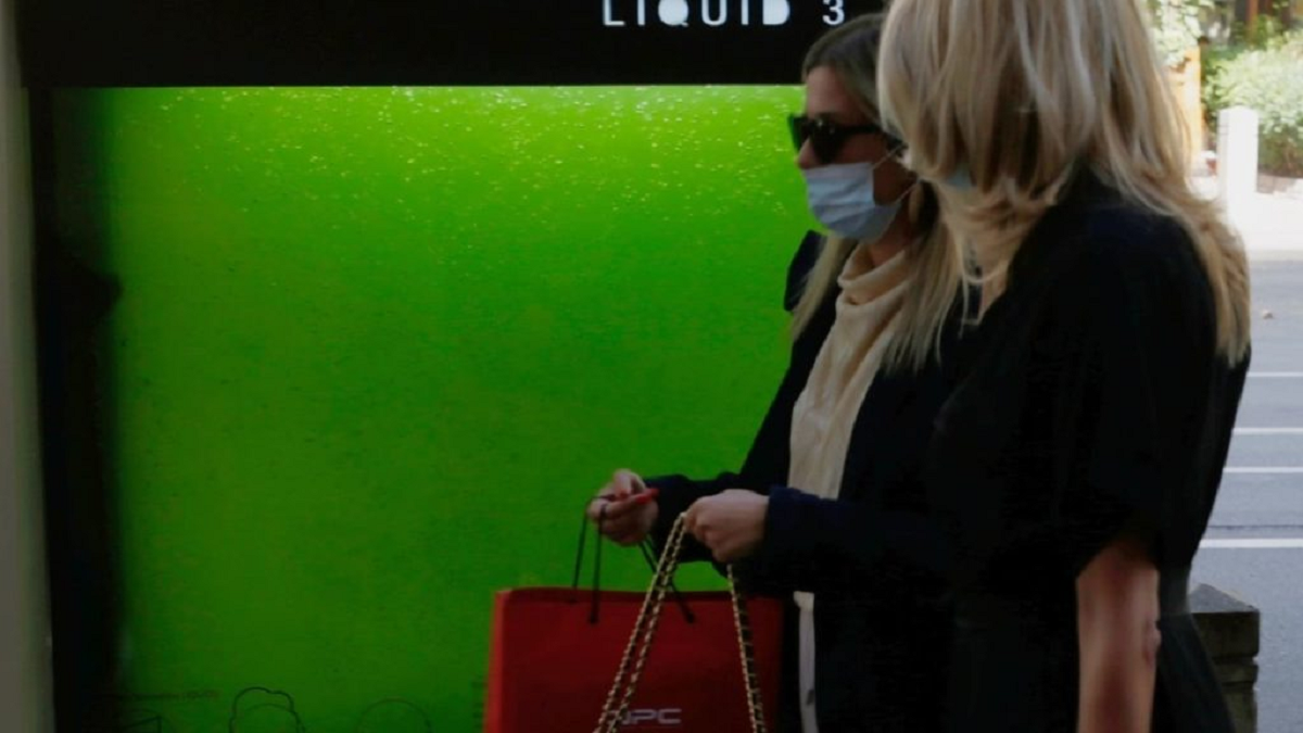 El objetivo de estos árboles líquidos no es sustituir los reales sino usar el sistema para llenar los espacios no sobreviven por la contaminación del entorno.&nbsp;