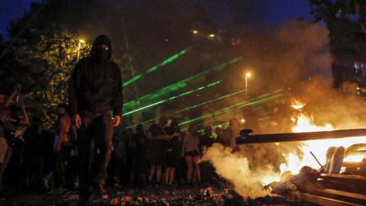 Chile: miles de manifestantes protestan en pleno centro de Santiago