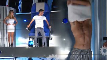 Ahora le tocó el turno al hermano de Jimena Barón: ¡Peló lomo en cámara!