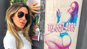 Apareció la dueña del número publicado en los carteles de Jimena Barón: “Es una mancha a mi imagen”