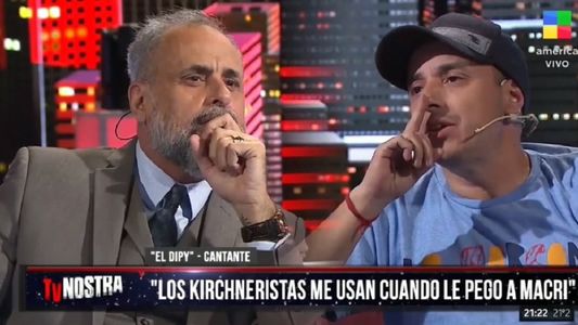 El Dipy con Jorge Rial: “Prefiero ser un pobre honesto y no un rico miserable”