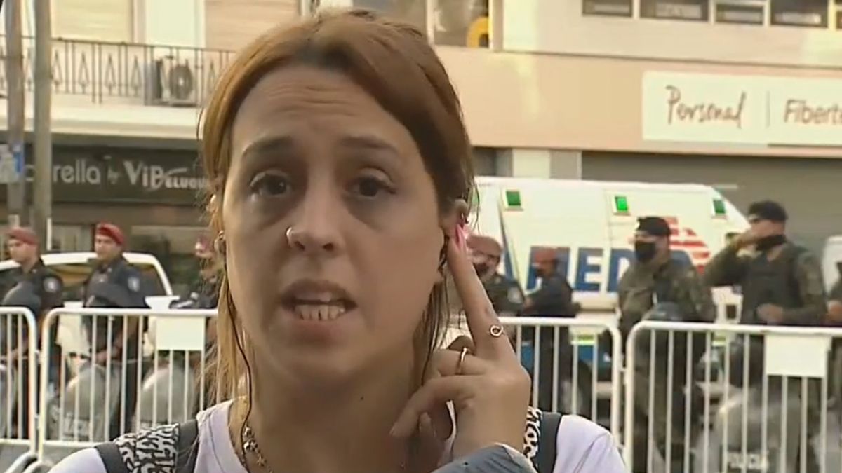 La esposa de Roberto Sabo cargó contra la adolescente detenida y aseguró que si no queda adentro