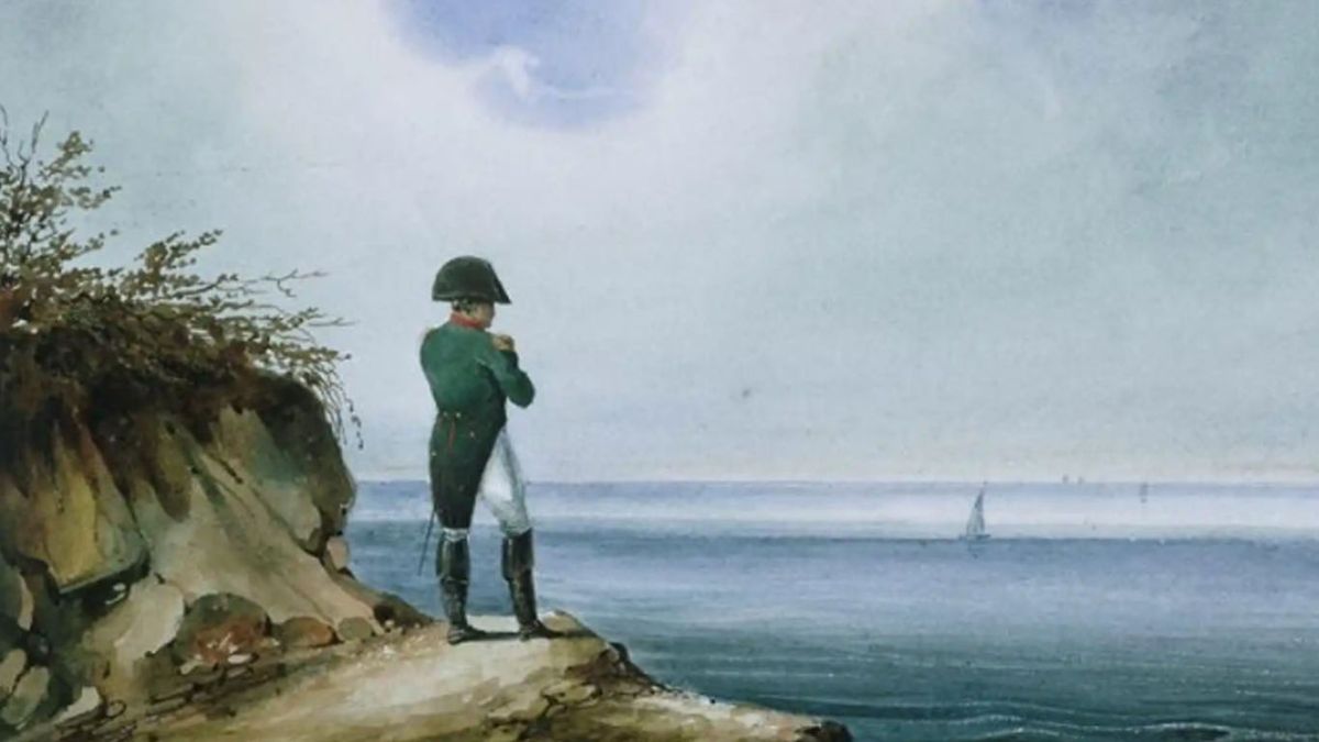 Napole&oacute;n, desterrado a la isla de Santa Elena. (Foto: Gentileza El Espa&ntilde;ol)