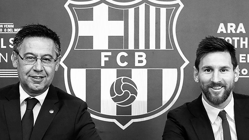 Bartomeu, presidente del Barcelona, estaría dispuesto a dejar el cargo si Messi se queda en el club