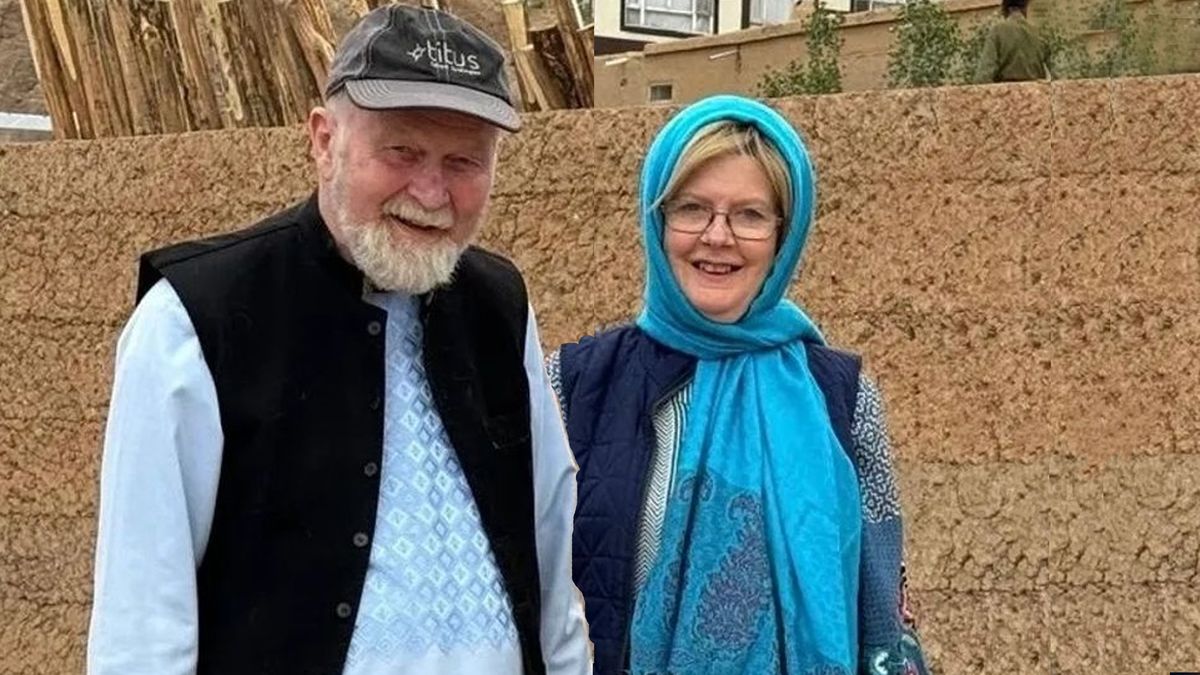 El matrimonio hippie que vivió una historia de amor en Afganistán y sufrió una pesadilla. (Foto: Gentileza Irish Independent)