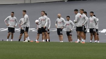 River: la sorpresa de Gallardo en la práctica previa al Superclásico contra Boca