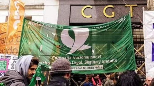 En la CGT también se militó por la legalización del aborto