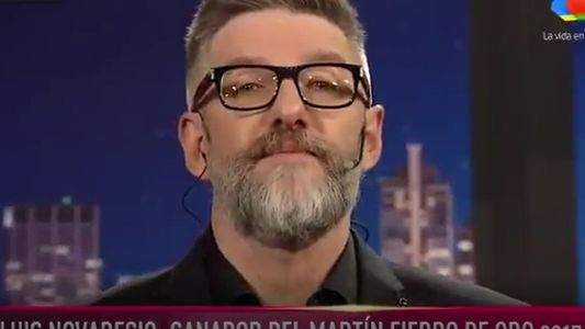 Novaresio es de oro y ¡de carne y hueso!: Emoción hasta las lágrimas en Debo decir