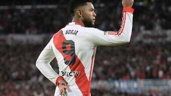 Con gol de Miguel Borja gana River. (Foto: Olé) Con gol de Miguel Borja gana River. (Foto: Olé)