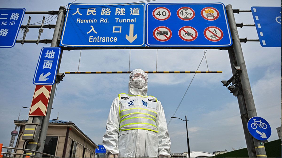 Shanghai, el motor econ&oacute;mico chino, afectado por el aislamiento en pandemia y la baja de poblaci&oacute;n econ&oacute;micamente activa (Foto: gentileza BBC news).