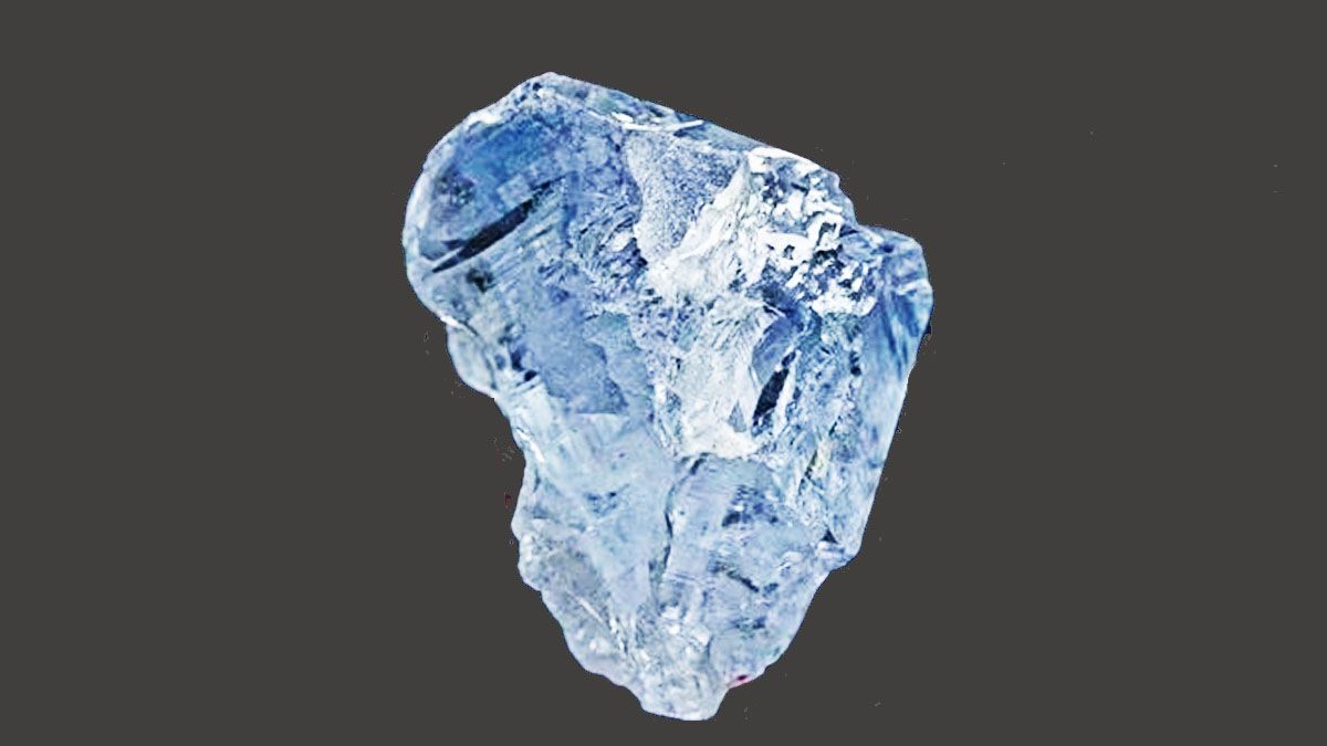 El nuevo diamante que puede superar los 40 millones de Dolares. (Foto: Gentileza Petra Diamonds)