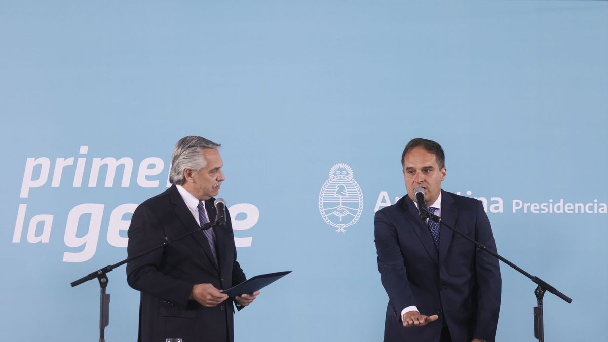 Asumió Santiago Maggiotti como nuevo ministro de Desarrollo Territorial y Hábitat de la Nación. (Télam)