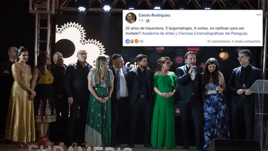 La Academia paraguaya de Cine responde a los actores molestos por la falta de invitación a la gala