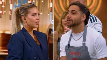 Grego Rosello se animó a más con Wanda Nara en MasterChef y ella lo frenó en seco: Disculpame