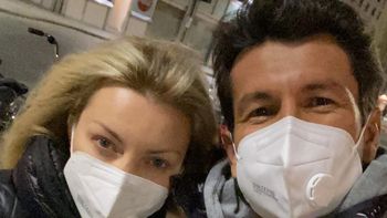 Nelson Haedo Valdez y su esposa con Covid-19