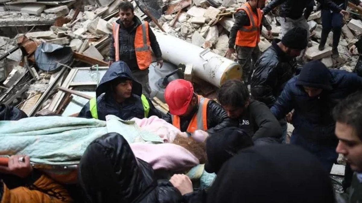 El terremoto en Siria y Turquía ya causó más de 5.000 muertes (Foto: Gentileza Correio Braziliense)