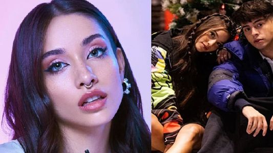 La reacción de María Becerra al ver a su novio y a Emilia Mernes juntos en un videoclip