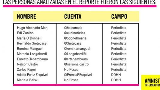 Amnistía Internacional alertó sobre el trolleo en el país