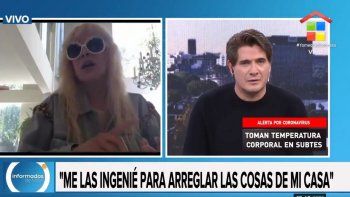 Nacha Guevara y su mirada del coronavirus: Salimos fortalecidos o nos hundimos en esta