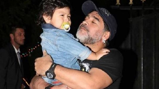 Diego Maradona suspendió su encuentro con Dieguito Fernando