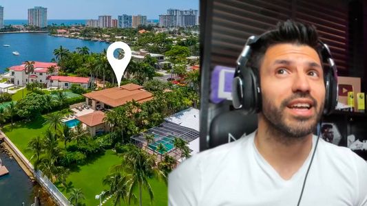 Conocé la mansión del Kun Agüero en Miami valuada en 15 millones de dólares