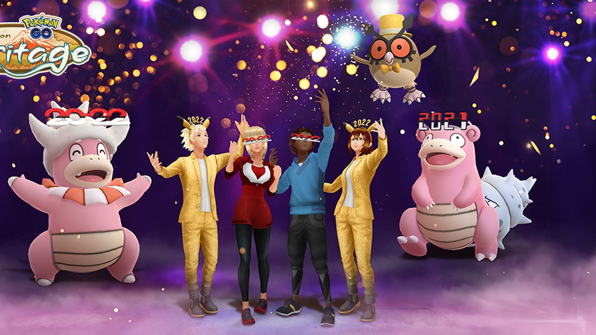 El evento de Año Nuevo 2022 de Pokémon GO se extenderá del 31 de diciembre al 4 de enero.