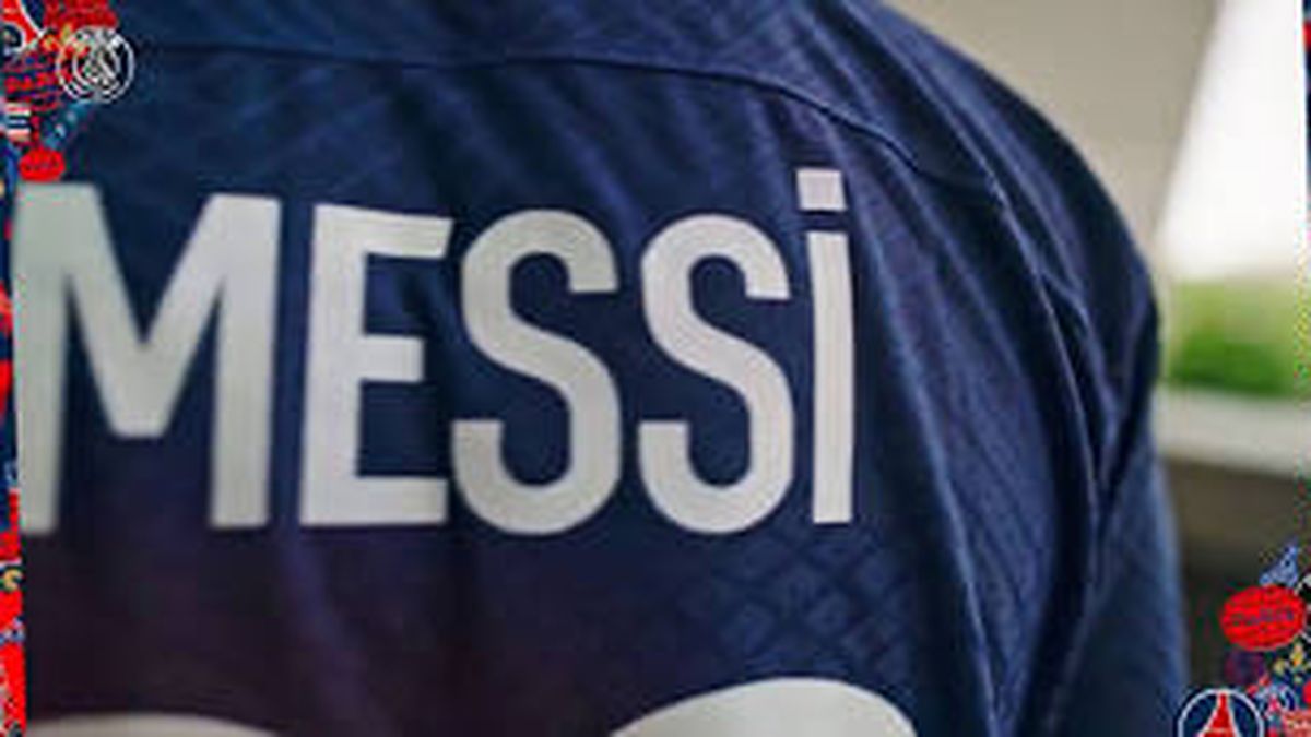 PSG presentó su nueva camiseta con Lionel Messi como figura