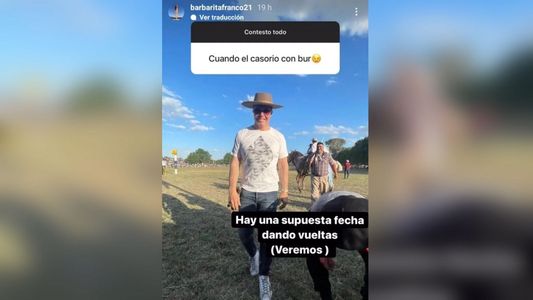 Barby Franco reveló que tiene una nueva fecha para casarse con Fernando Burlando