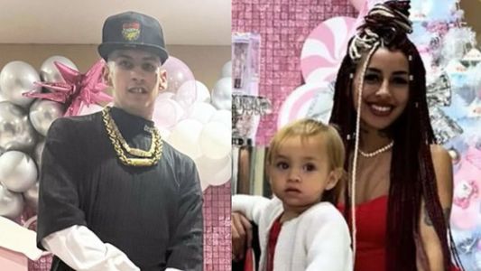 Las fotos de L-Gante y Tamara Báez juntos en Navidad: ¿Buena onda o reconciliación en puerta?