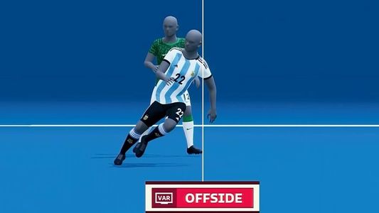 Mundial Qatar 2022: las imágenes que muestran que la Selección Argentina fue perjudicada por el VAR