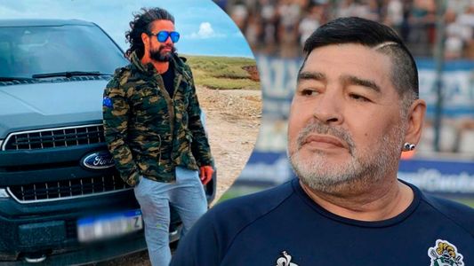 Luciano Castro reveló que Diego Maradona le pateó la camioneta