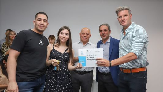 Nueva entrega de viviendas en la provincia de Mendoza