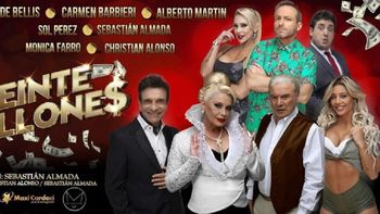 20 millones, la nueva comedia de Carmen Barbieri en Mar del Plata