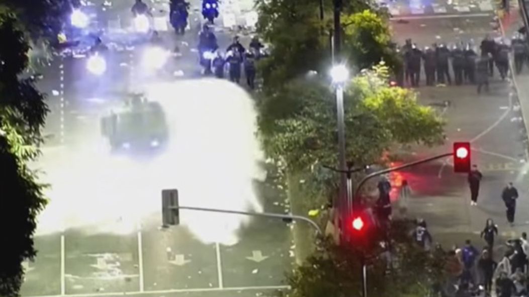 Incidentes en el Obelisco tras la final del Mundial 2026: corridas, policías heridos y detenidos
