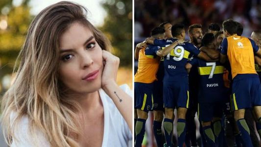 Dalma Maradona exultante por la victoria de Boca en el superclásico y palito para Rocío Oliva