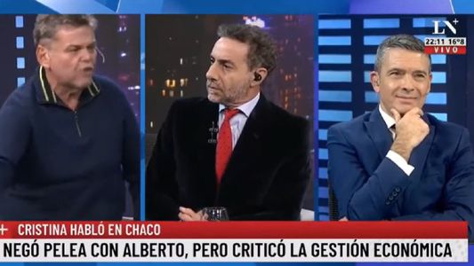 Alfredo Casero reaccionó de manera violenta al aire y casi agrede a Luis Majul